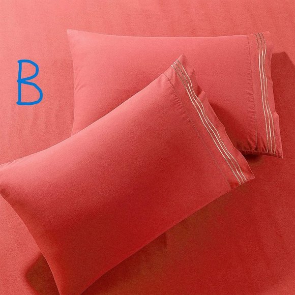 6 Piece Bed Sheets - Cal King, King, Queen , Full  Sheet Set [6-Piece,] - Hotel - Picture 2 of 12